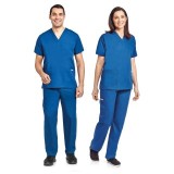 *FINAL SALE NAVY 310/307-Petite MOBB Scrub Set Top & Pant