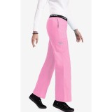 *FINAL SALE MOBB 323/312 Bubble Gum/Black Two Piece Criss Cross Flip Flap Scrub Set