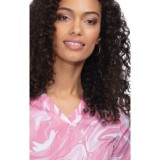 384PR koi Basics Leslie Haut Imprimé - Soft Pink All Over Marble