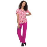 384PR koi Basics Leslie Print Top - Love Swan