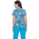 384PR koi Basics Leslie Print Top - Chicks and Bunnies