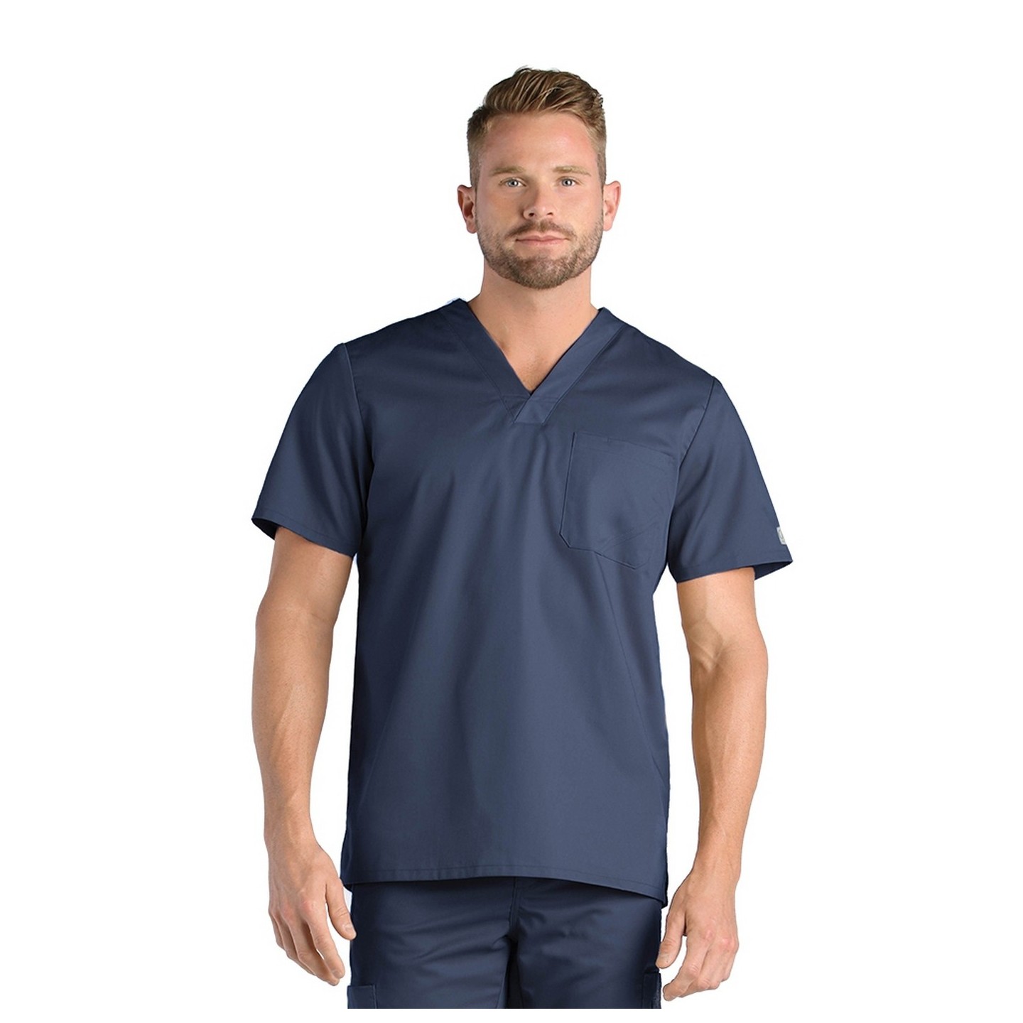 5208 [EON] Men's One Chest Pocket V-Neck Top