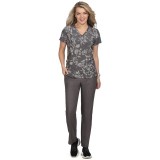 1029PR koi Next Gen Early Energy Top - Ikat Floral Rose