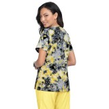 1027PR koi Lite Lola Top - Diagonal Squiggle