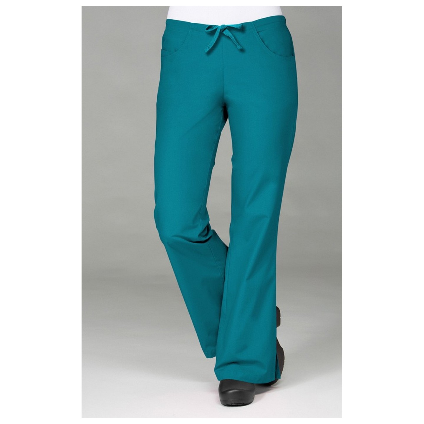 9026 Maevn CORE - Pantalon évasé avec cordon et demi élastique au dos - Teal