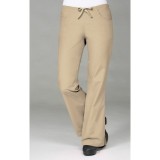 9026 Maevn CORE - Half Back Elastic & Drawstring Flare Pant - Khaki