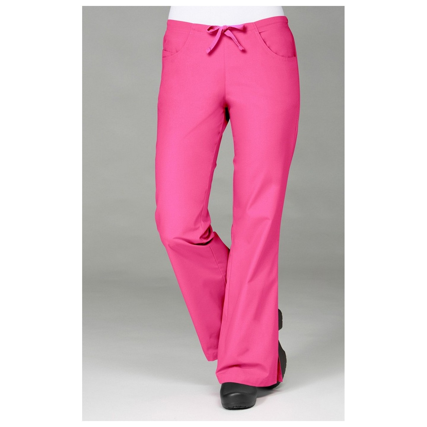 9026 Maevn CORE - Pantalon évasé avec cordon et demi élastique au dos - Hot Pink
