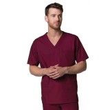 5206 - Red Panda - Haut à encolure en V à 3 pochettes pour homme