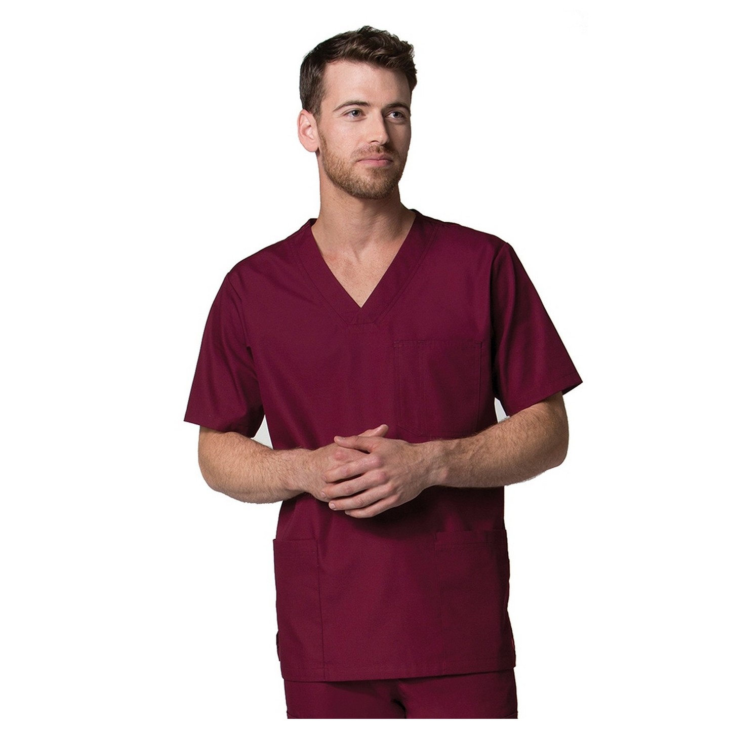 5206 - Red Panda - Men’s 3-Pocket V-Neck Top