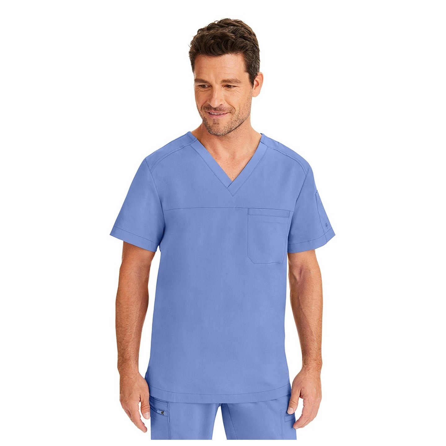 2330 Healing Hands Purple Label One Pocket V-Neck Justin Top