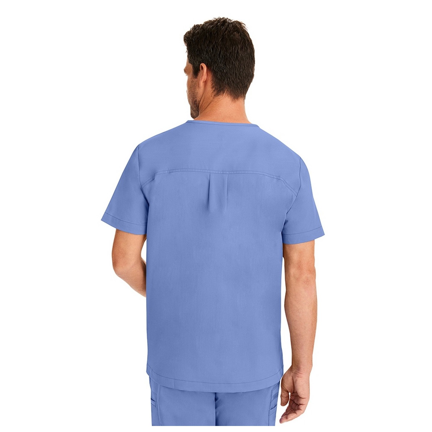 2223 Healing Hands Scrubs Blue Label Haut à col en V pour hommes 