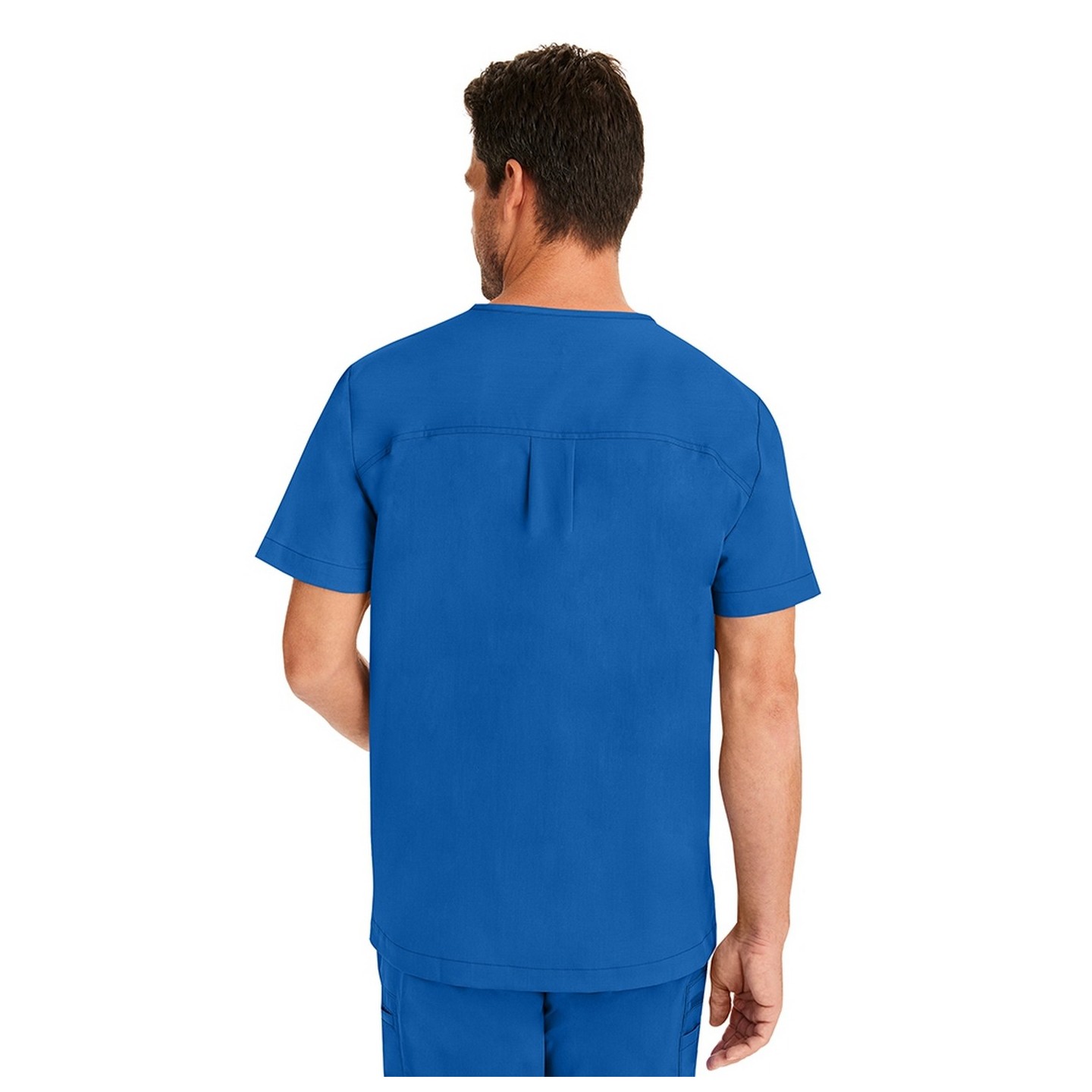 2223 Healing Hands Scrubs Blue Label Haut à col en V pour hommes 