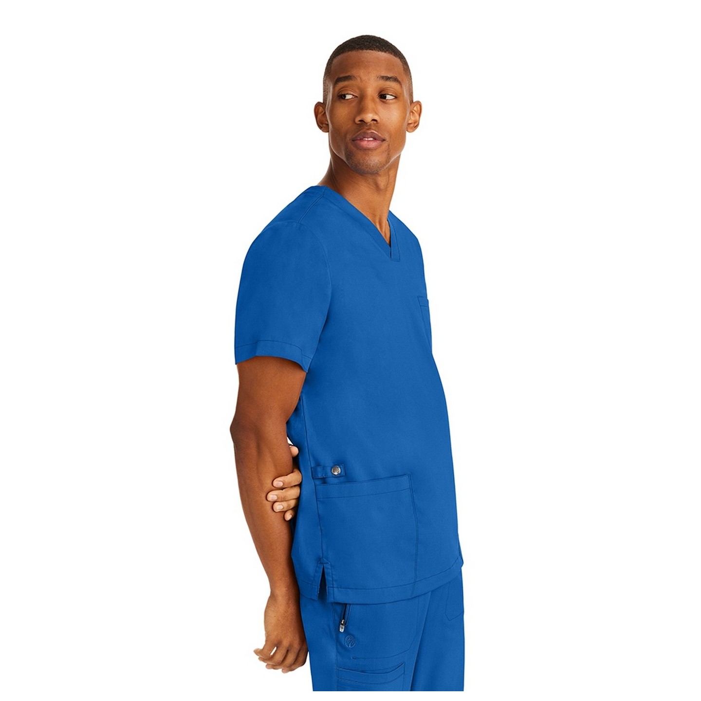 2331 Healing Hands Blue Label Three Pocket V-Neck Jake Top