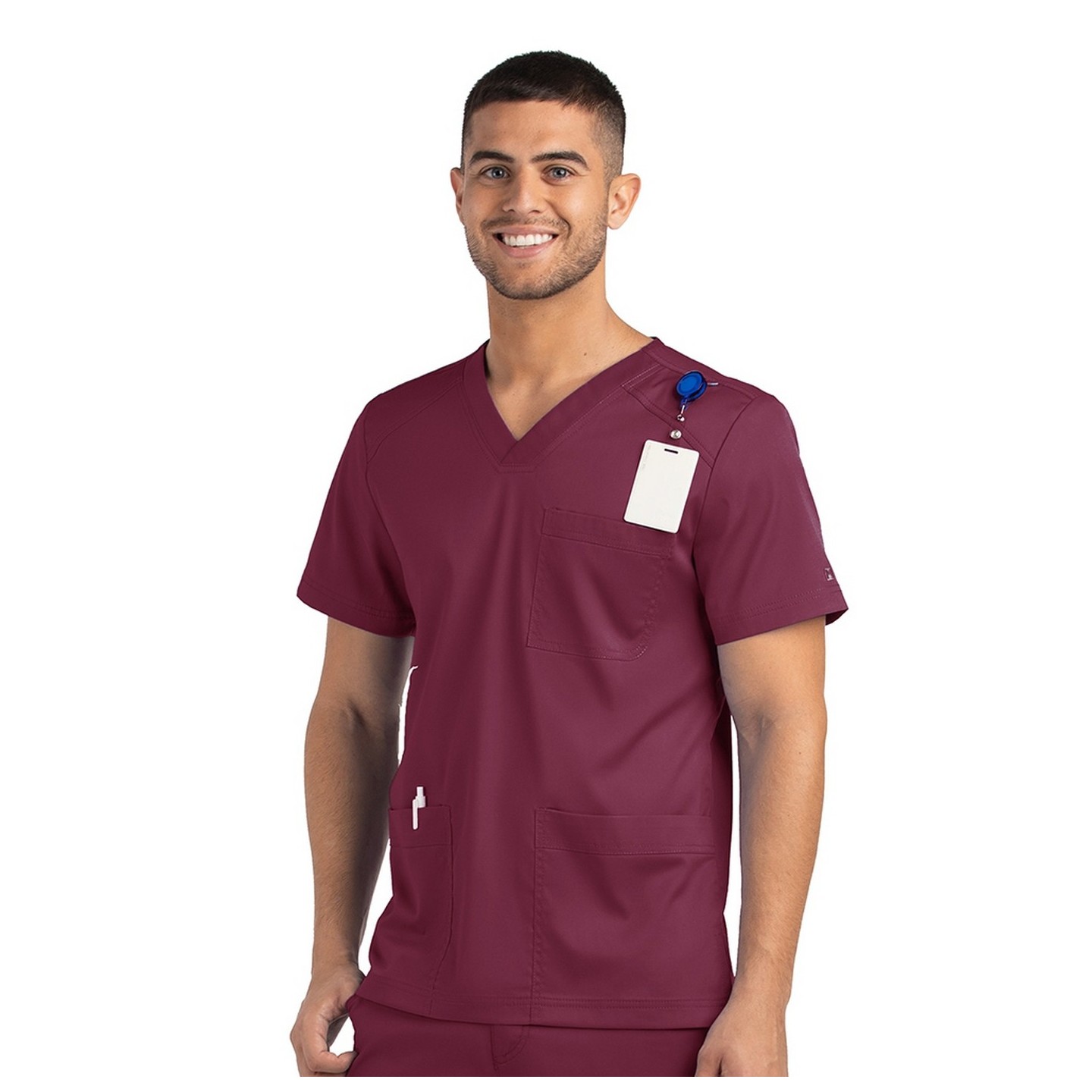 5502 Haut à encolure en V et 3 poches Matrix pour homme