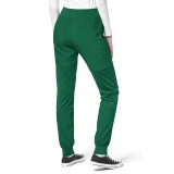5555T TALL W123 by WonderWink - Comfort Waist Cargo Jogger Scrub Pants - Inseam: 33"