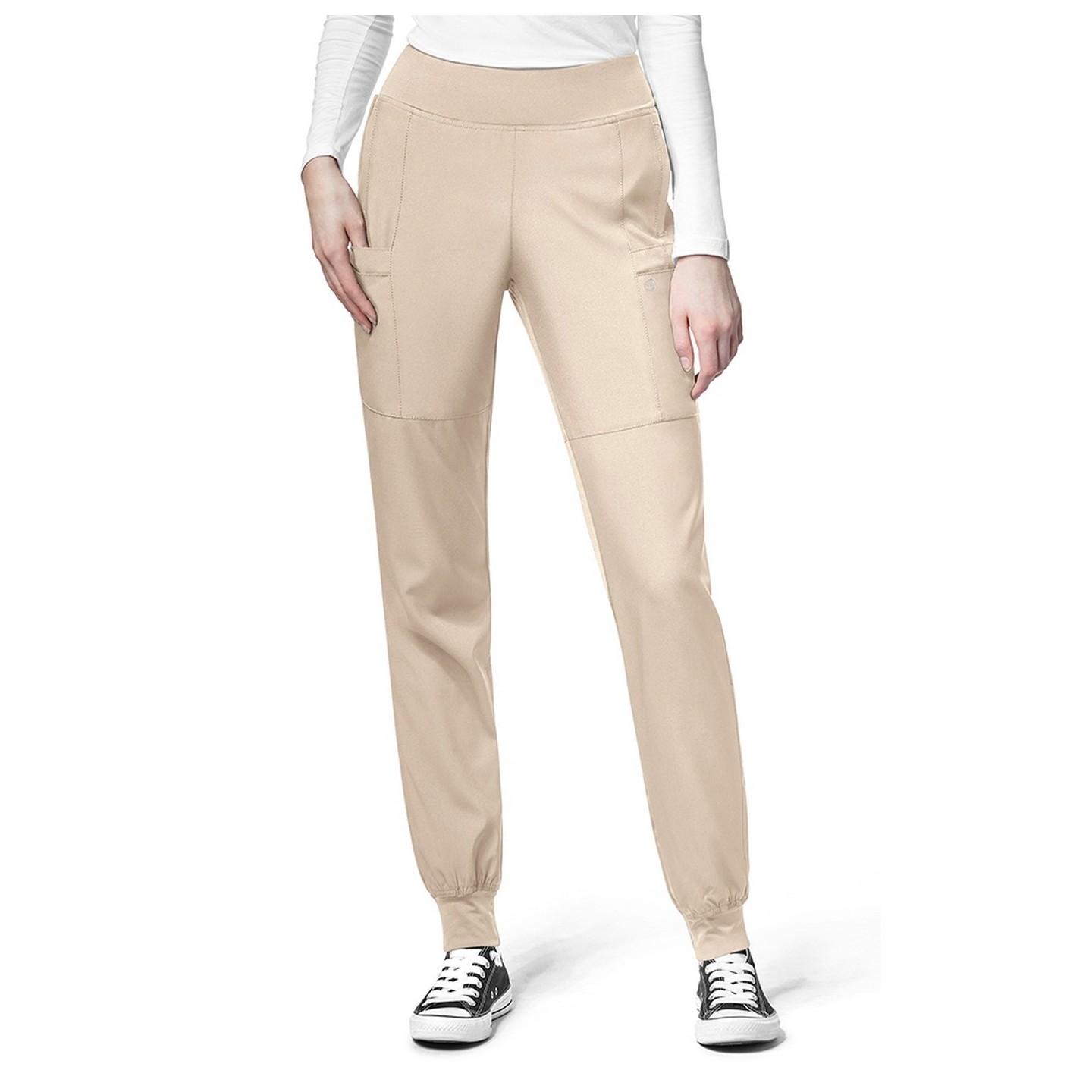 5555T Grand W123 de WonderWink - Ceinture Confort Pantalon de jogging cargo - Entrejambe: 33po