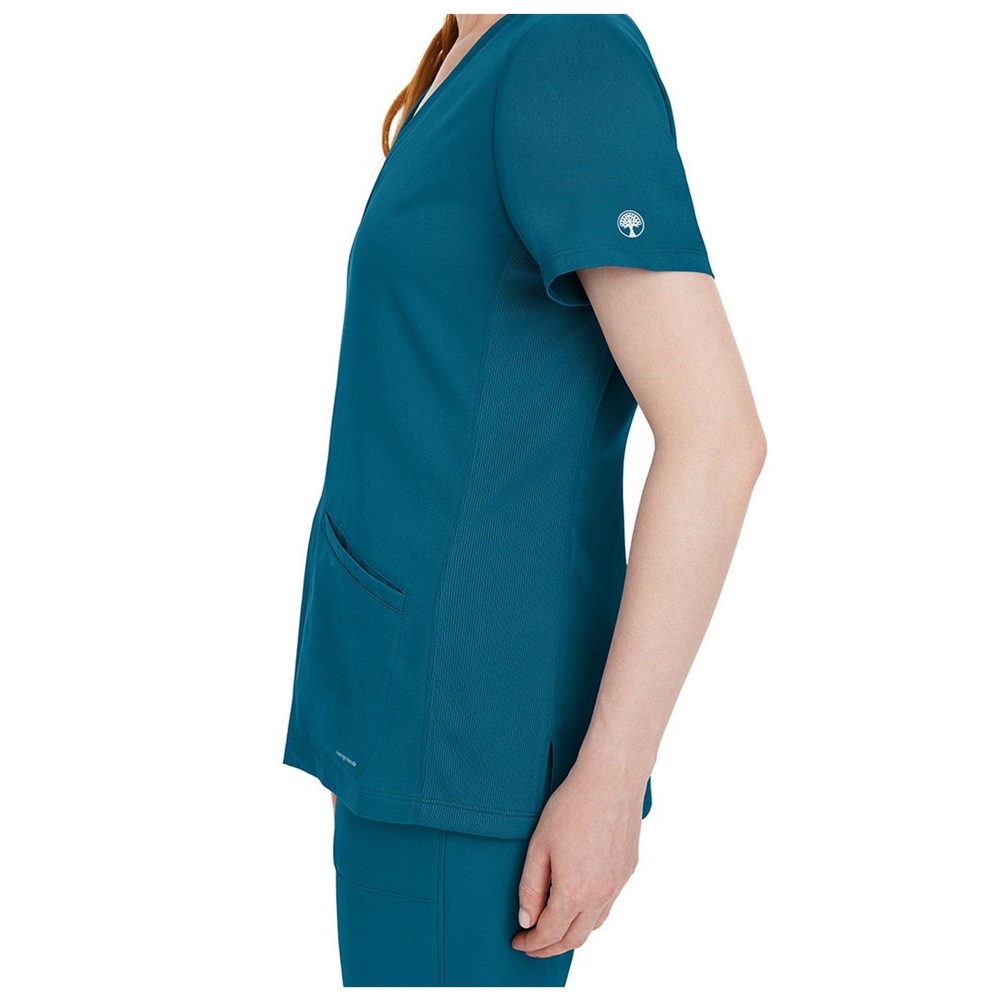 2530 Healing Hands Works Mariah Flexible V-Neck Top