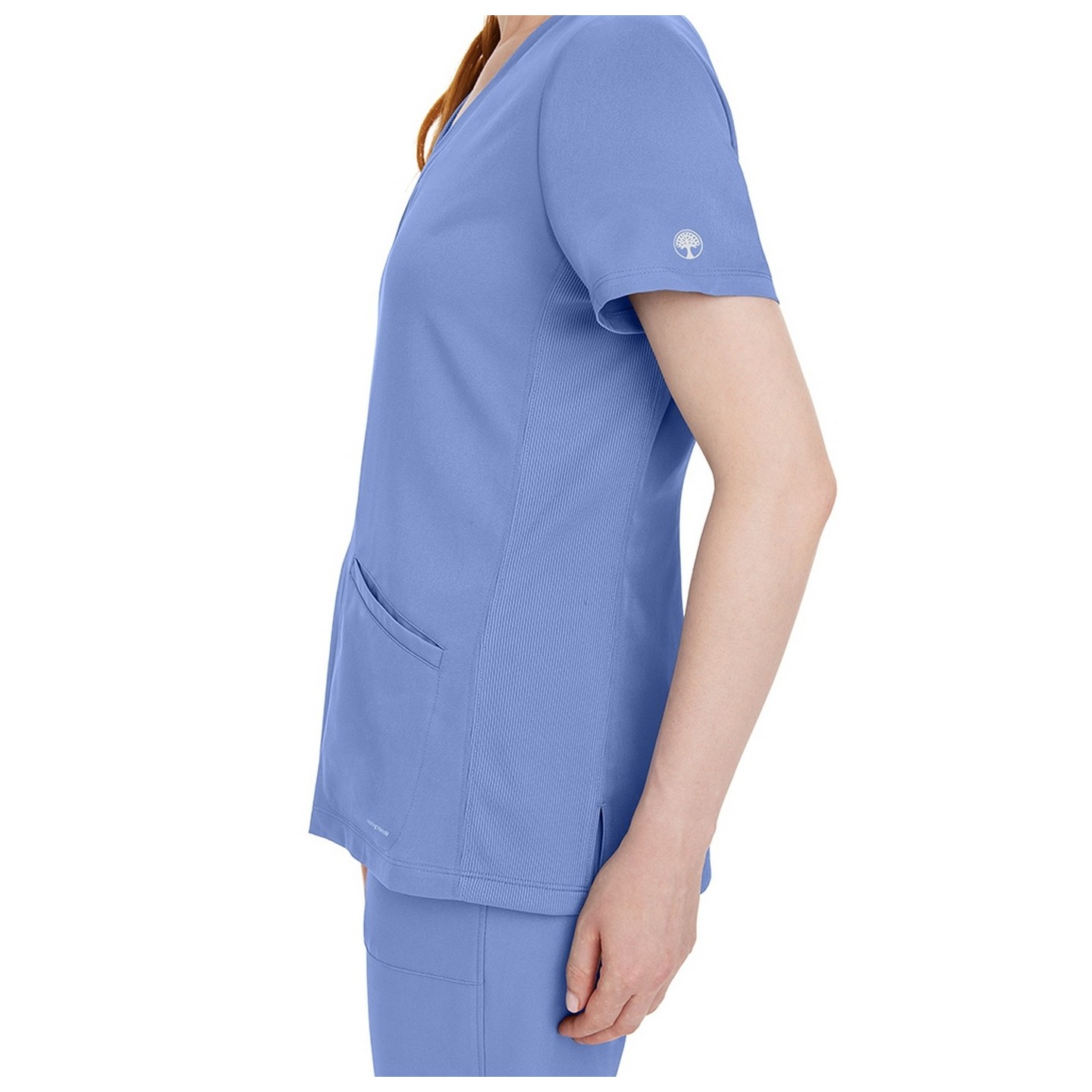 2530 Healing Hands Works Mariah Flexible V-Neck Top