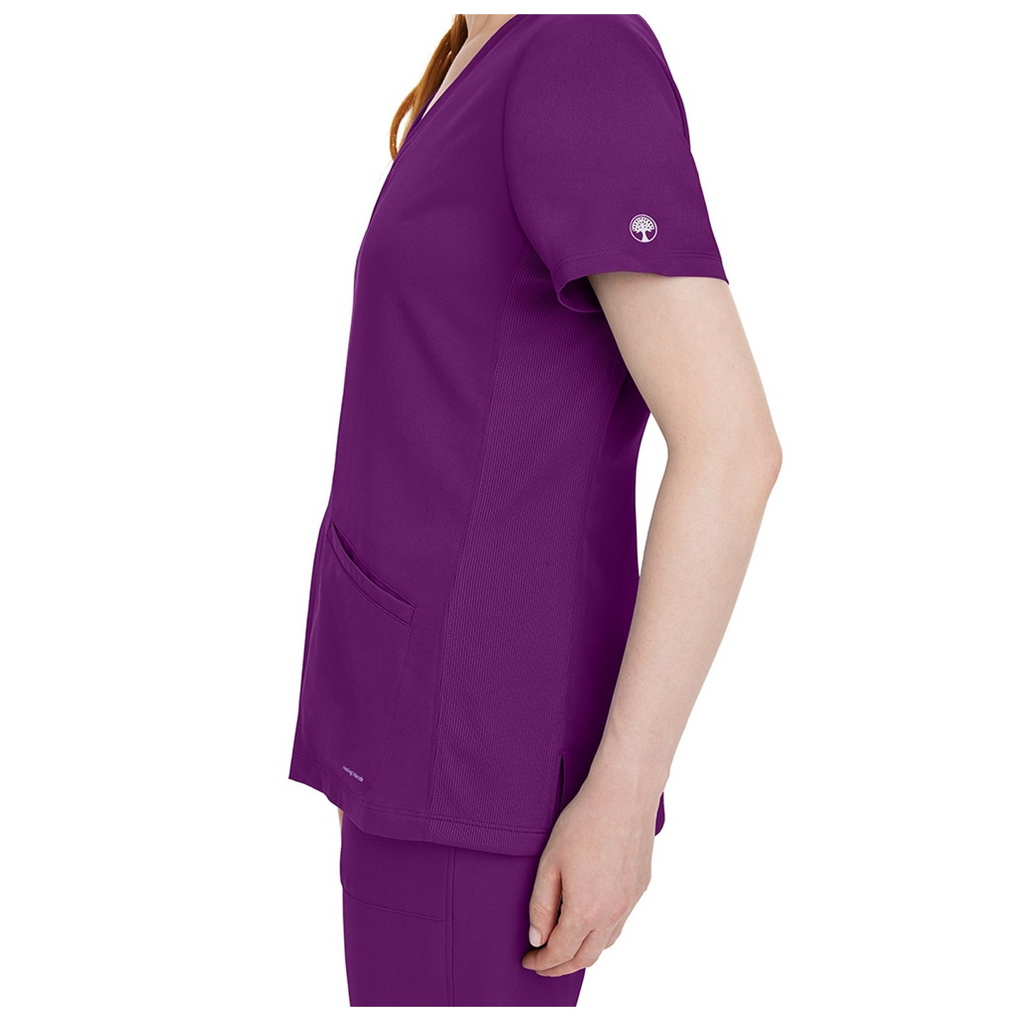 2530 Healing Hands Works Mariah Flexible V-Neck Top