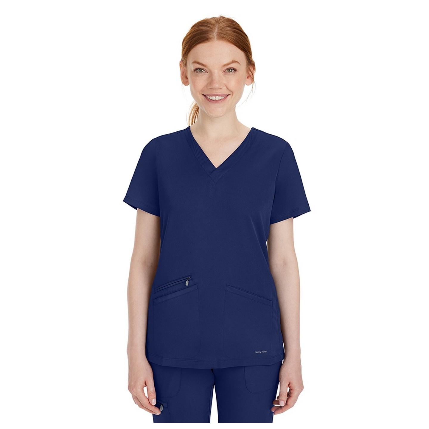 2530 Healing Hands Works Mariah Flexible V-Neck Top