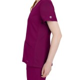 2530 Healing Hands Works Mariah Flexible V-Neck Top