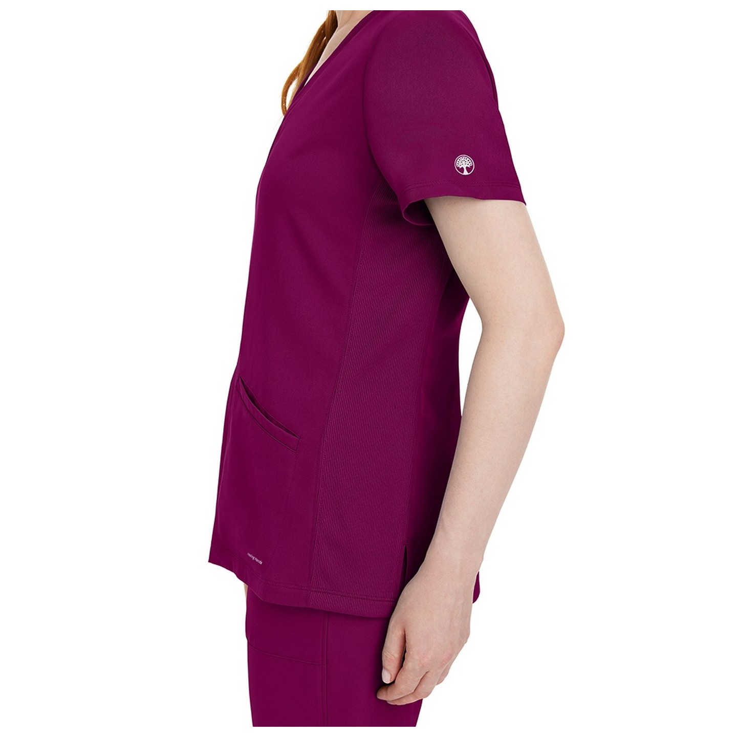 2530 Healing Hands Works Mariah Flexible V-Neck Top