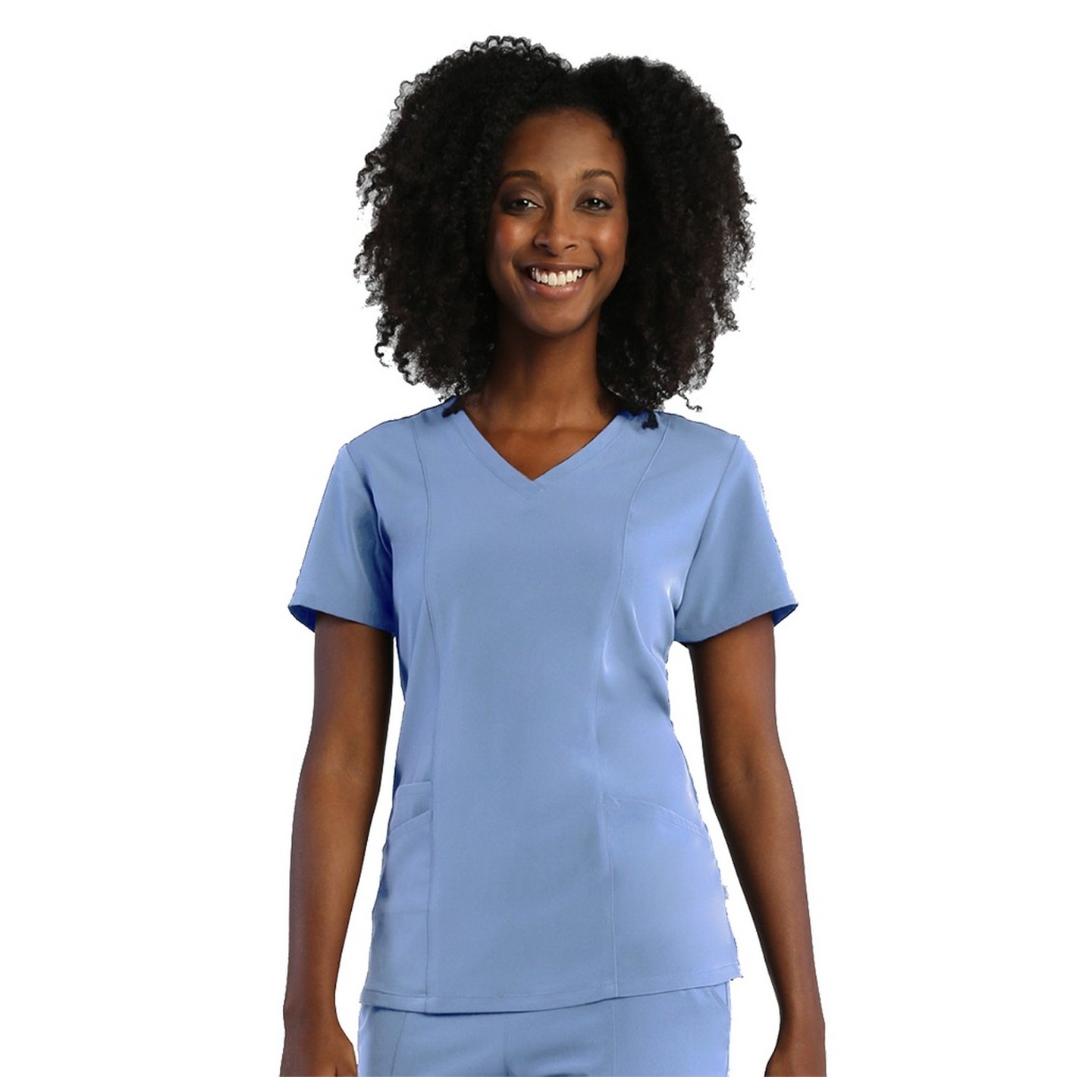 1901 Pure Soft by Maevn 3 Panel V-Neck Scrub Top