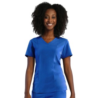 1901 Pure Soft by Maevn 3 Panel V-Neck Scrub Top
