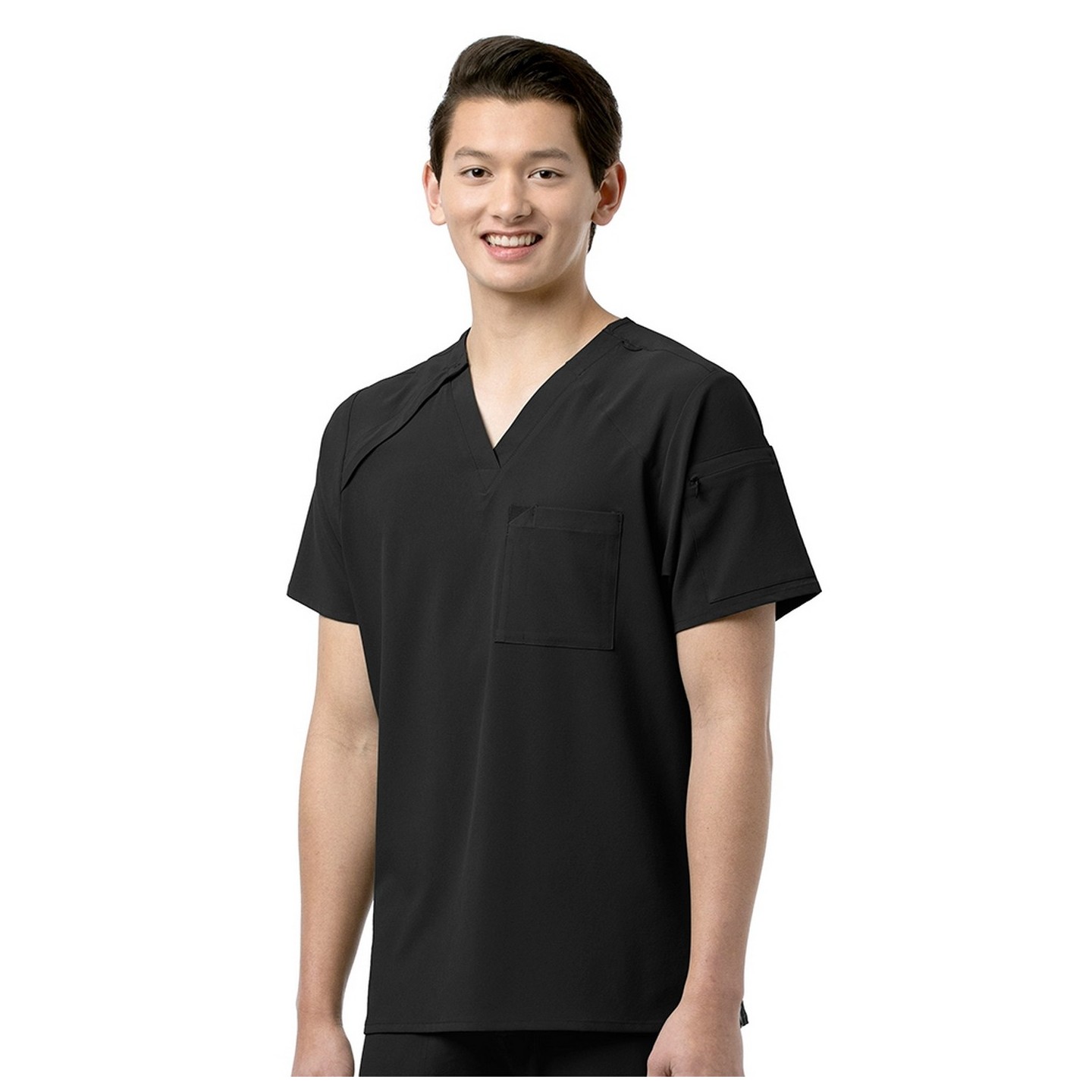 6034 WonderWink Renew Haut EZ Zip pour Homme