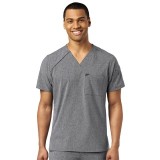 6034 WonderWink Renew Haut EZ Zip pour Homme