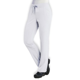 7902 Pure Soft  - Pantalon ajustable à franges cargo pour femme par Maevn