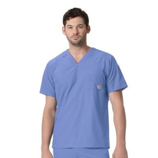 C15106 Carhartt Liberty Men's Slim Fit V-Neck Scrub Top