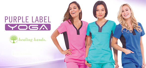 Healing Hands Purple Label Uniformes médicaux Canada