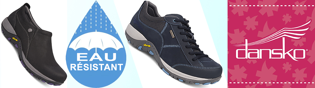 Chaussures Dansko Résistantes À L'eau Canada
