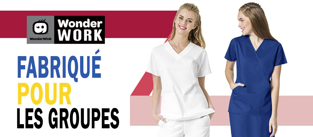 WonderWink WonderWORK Uniformes pour les groupes